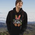 Happy Easter Bunny Leopard Easter Egg Hunt Squad Easter Day Hoodie Lifestyle