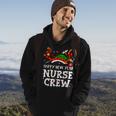 Happy New Year Nurse Crew Santa Favorite Nurse Christmas Men Hoodie Graphic Print Hooded Sweatshirt Lifestyle