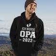 Herren Ich Werde Opa 2022 Schwangerschaft Verkünden Hoodie Lebensstil