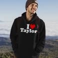 I Heart Love Taylor Hoodie Lifestyle