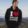I Love Rollerblading Hoodie Lifestyle