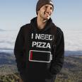 I Need Pizza | Italian Food | Pizza Lover | Funny Pizza Hoodie Lifestyle