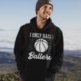 I Only Raise Ballers Basketball Mom Basketball Dad Hoodie Lifestyle