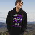 I Wear Purple In Memory For My Dad Dementia Awareness Hoodie Lifestyle