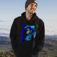Ikaika Warrior By Micah_Moto Limited Blue Edition Hoodie Lifestyle