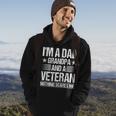 Im A Dad Grandpa And A Veteran Nothing Scares Me Distressed Hoodie Lifestyle