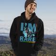 Im Rare Cute Zebra For Rare Disease Awareness Hoodie Lifestyle