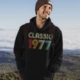Klassisch 1977 Vintage 46 Geburtstag Geschenk Classic Hoodie Lebensstil