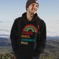 Legend Since Januar 1962 61 Geburtstag Geschenk Born In 1962 Hoodie Lebensstil