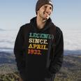 Legend Since April 1933 Funny 90Th Birthday 90 Years Old Hoodie Lifestyle