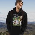 Lets Get Wild Zoo Animals Safari Party A Day At The Zoo Hoodie Lifestyle