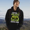Level 7 Unlocked Birthday Awesome Since 2016 7 Years Old Hoodie Lifestyle