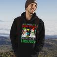Librarian Theres Snow Place Like The Library Christmas Men Hoodie Lifestyle