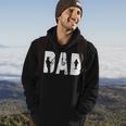 Mens Fishing Dad Fathers Day With Fish And Fishing Hook Crunch Hoodie Lifestyle