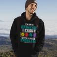 Mens Im On A Drinking League Bocce Ball Player Bocce Team Hoodie Lifestyle