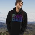 Mens Mens Rad Dad 1980S Retro Fathers Day Hoodie Lifestyle