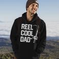 Mens Reel Cool Dad Fishing Daddy Fathers Day Gift Men Hoodie Lifestyle
