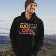 Mens Retro I Have Two Titles Dad & Opa And I Rock Them Both Hoodie Lifestyle