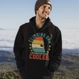 Mens Rock Climbing Dad Vintage Mountain Climber Fathers Day Gift Hoodie Lifestyle