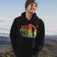 Mens Vintage Best Pops By Par Funny Pops Fathers Day Gift Hoodie Lifestyle
