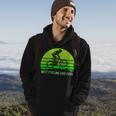 Mens Vintage Retro Best Cycling Dad Ever Funny Mountain Biking Hoodie Lifestyle