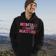 Mental Health Matters National Stress Awareness Month Hoodie Lifestyle