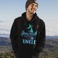 Mermaid Uncle Funny Merman Family Matching Party Squad Hoodie Lifestyle