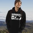Monkey Dad Monkey Zoo Animal Lover Gift For Father Hoodie Lifestyle