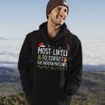 Most Likely To Forget The Hidden Presents Funny Christmas Men Hoodie Graphic Print Hooded Sweatshirt Lifestyle