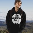One Lucky Dad St Patricks Day Shamrock Daddy Hoodie Lifestyle