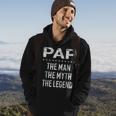 Pap The Man Der Mythos Die Legende Grandpa Men Hoodie Lebensstil