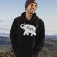 Papa Africa Elephant Father Matching For Dad Gift For Mens Hoodie Lifestyle