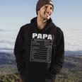 Papa Nutrition Facts Funny Fathers Day Grandpa Men Hoodie Lifestyle