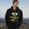 Pickleball Modus Ein Pickleball Schläger Und Ball Hoodie Lebensstil