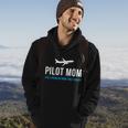 Pilot Mom Funny Cute Airplane Aviation Gift Hoodie Lifestyle