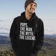 Pops The Man Der Mythos Die Legende Dad Hoodie Lebensstil