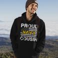 Proud Navy Cousin Us Flag Family Military Appreciation Gifts Hoodie Lifestyle