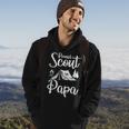 Proud Scout Papa Camping Scouting Tent Scout Dad Leader Hoodie Lifestyle