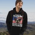 Proud Son Of Desert Storm Veteran Persian Gulf War Veterans Men Hoodie Graphic Print Hooded Sweatshirt Lifestyle