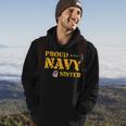 Proud Us Navy Sister American Military Family Sis Gift Hoodie Lifestyle