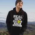 Real Men Stay Out Of The Kitchen Funny Pickleball Paddleball Tshirt Hoodie Lifestyle
