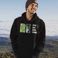 Recycle Reuse Renew Rethink Earthday 2023 Environment Hoodie Lifestyle
