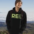 Recycle Reuse Renew Rethink Environmental Activism Earth Day Hoodie Lifestyle
