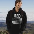 Red Remember Everyone Deployed Usa Military Veterans Hoodie Lifestyle