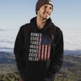 Retired Military Phonetic Alphabet Retirement Announcement Men Hoodie Graphic Print Hooded Sweatshirt Lifestyle