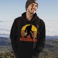 Retro Angeln Herren Hoodie, Lustiges Angelzubehör für Papa und Opa Lebensstil