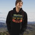 Sebastian Der Mann Mythos Legende Hoodie, Personalisiert Lebensstil