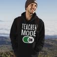 Teacher Mode On V2 Hoodie Lifestyle