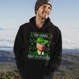 Two Words Merry 4Th Of Easter St Patricks Day Biden Confused Hoodie Lifestyle