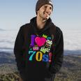 Vintage I Love The 70S Made Me 1970 70S Cassette Tape Hoodie Lifestyle